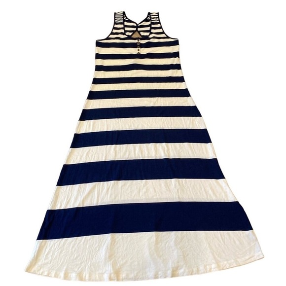 Anthropologie Deletta Women's A Different Stripe Maxi Dress Size Extra Small - Picture 2 of 5